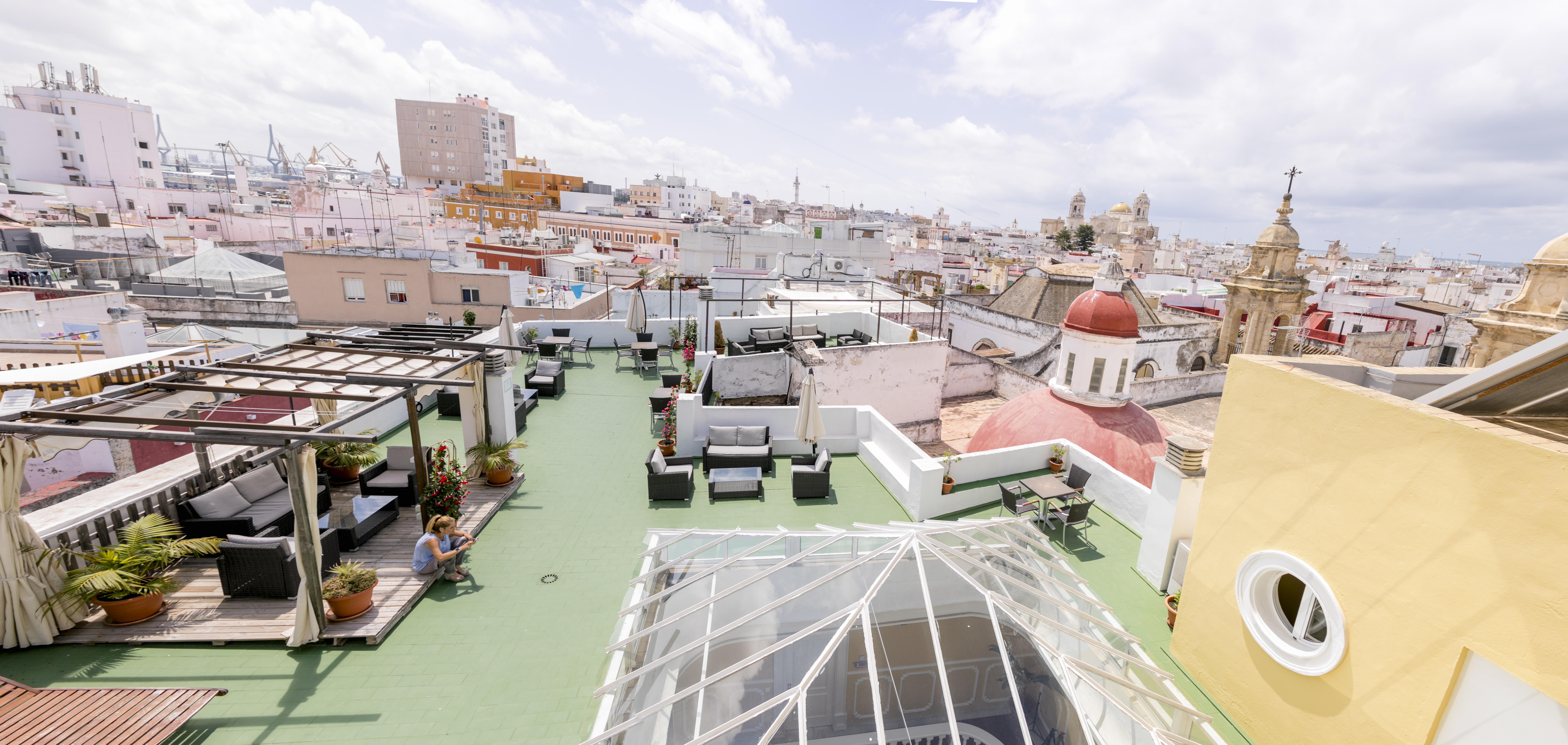 Hotel Las Cortes De Cádiz Esterno foto